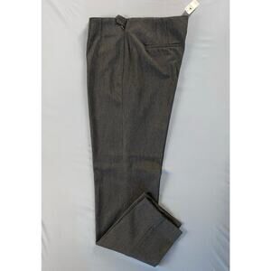 Talbots Side Zip Comfort Stretch Knit Dress Pants, Trousers. Gray, Women's 10.